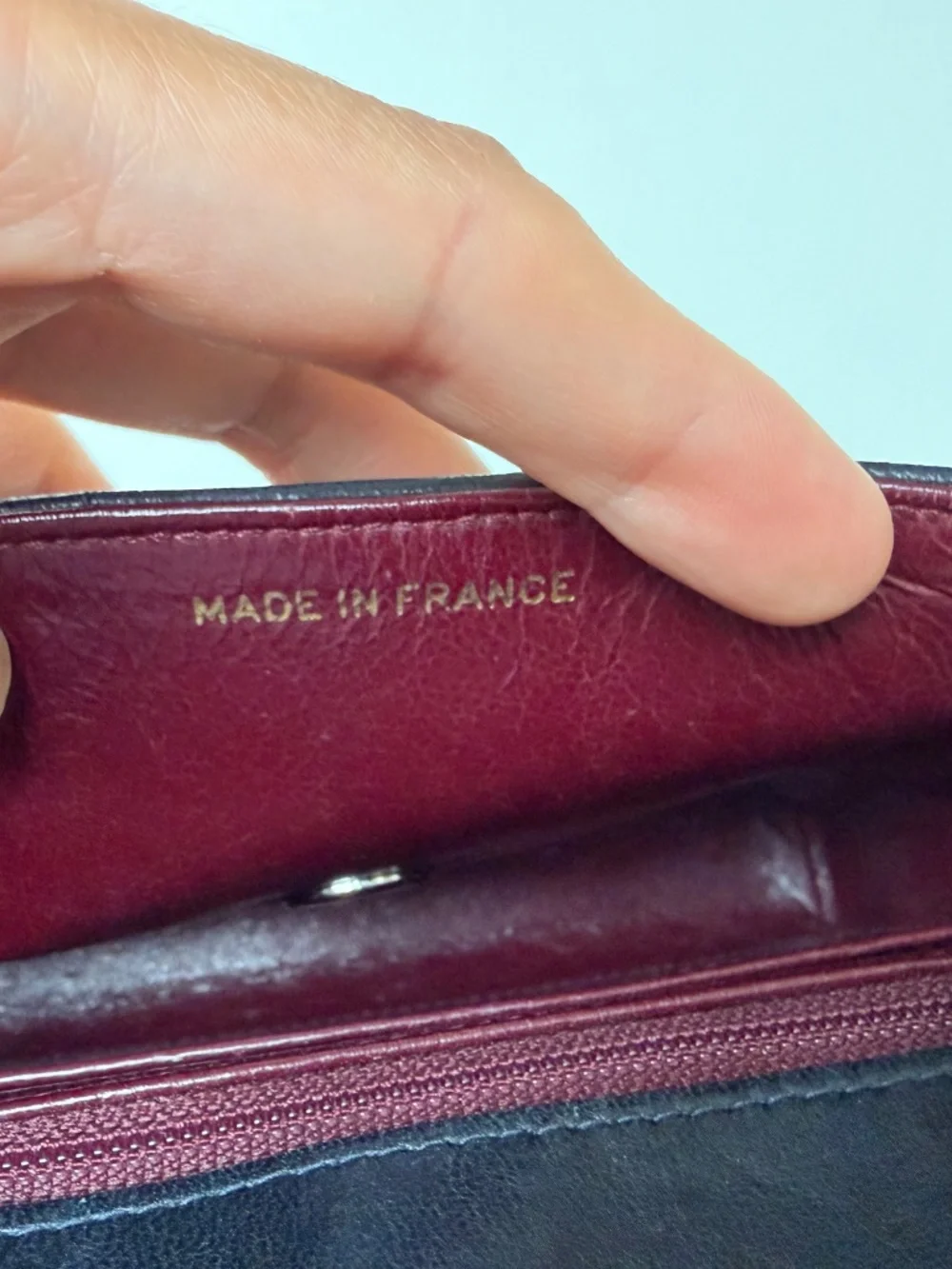 Chanel Mini Square Black Leather Crossbody Bag Vintage Rare